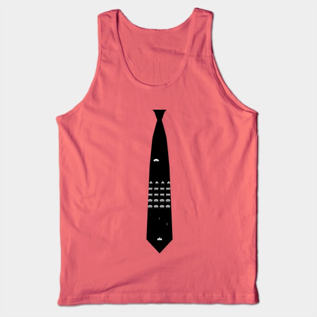 Tie invaders Tank Top by karlangas